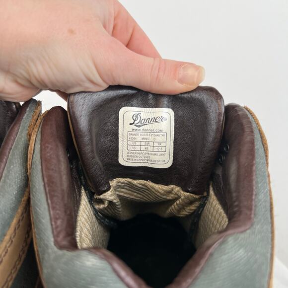 Men's Danner 453 GORE-TEX Waterproof Nubuck Leather Hiking Boots (Sz 13) - Picture 5 of 16